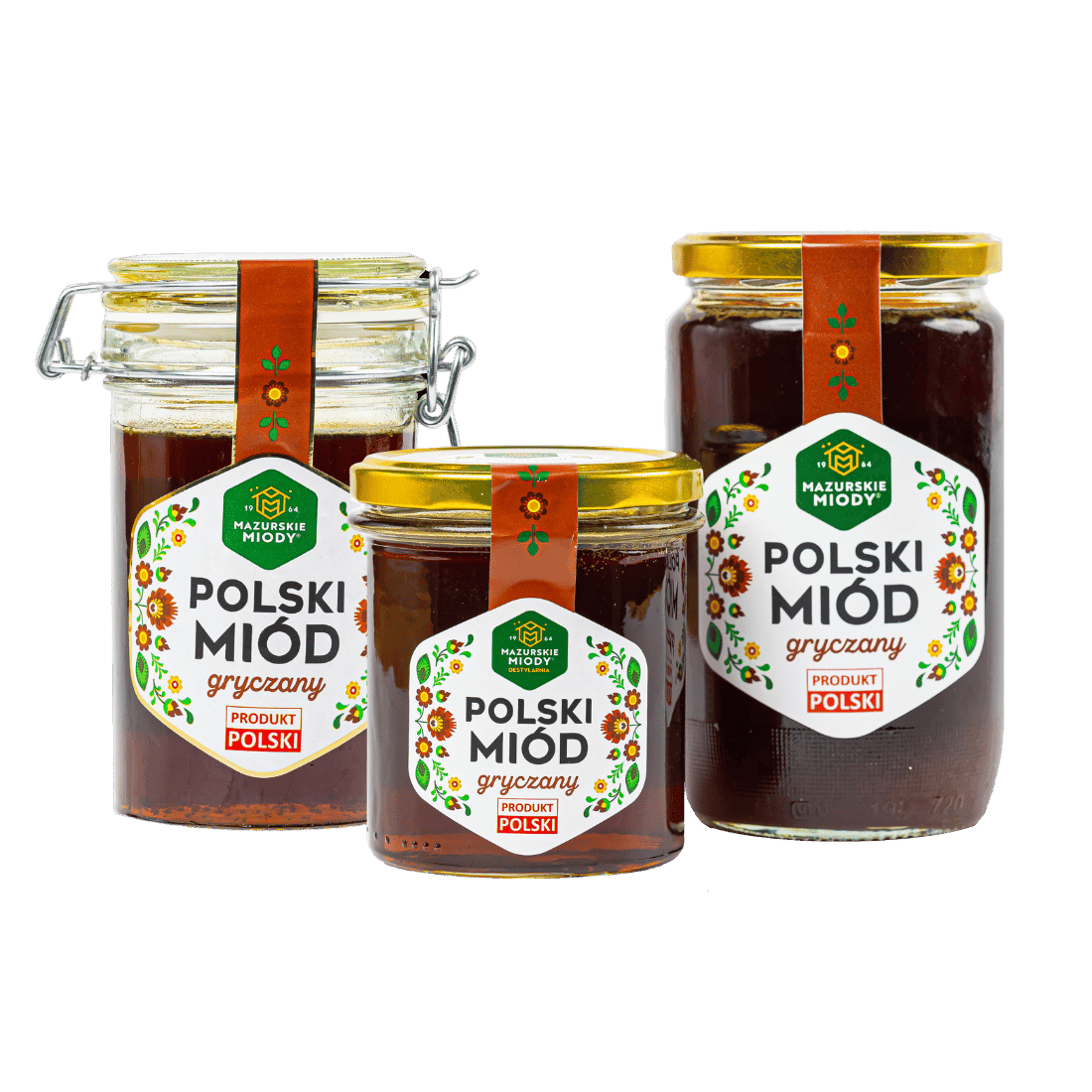 Miód Polski Gryczany - Mazurskie Miody