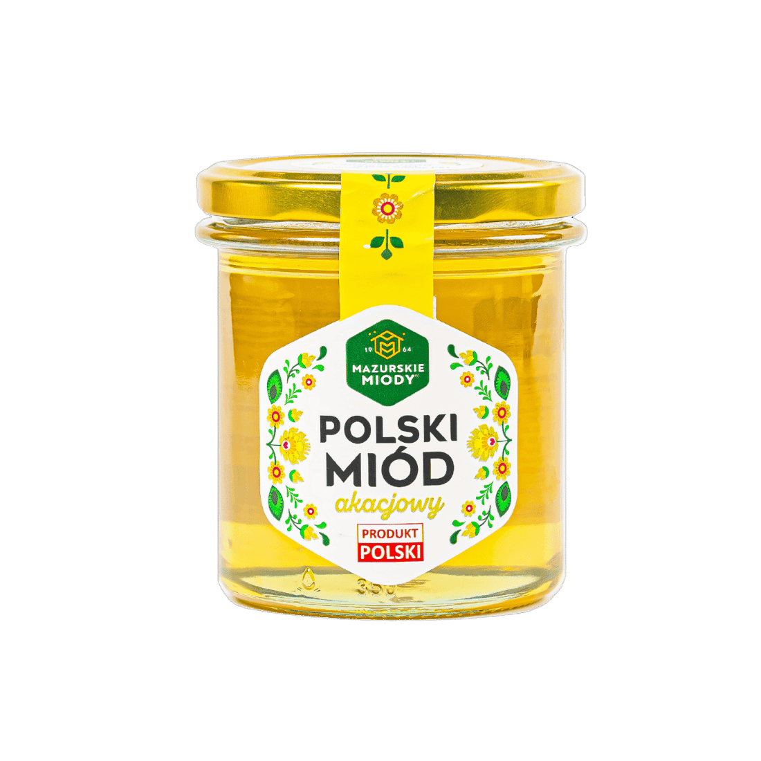 Miód Polski Akacjowy - Mazurskie Miody 400 g