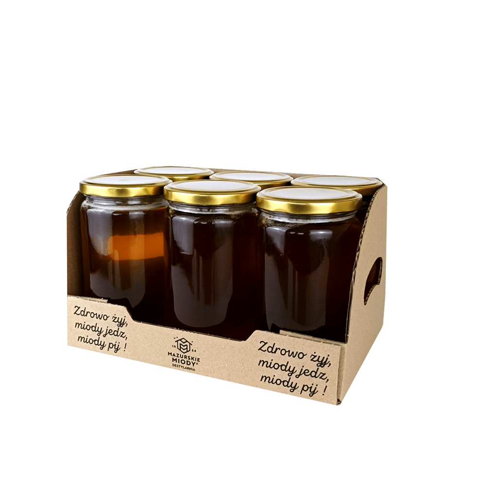 6 sloikow po 900 ml