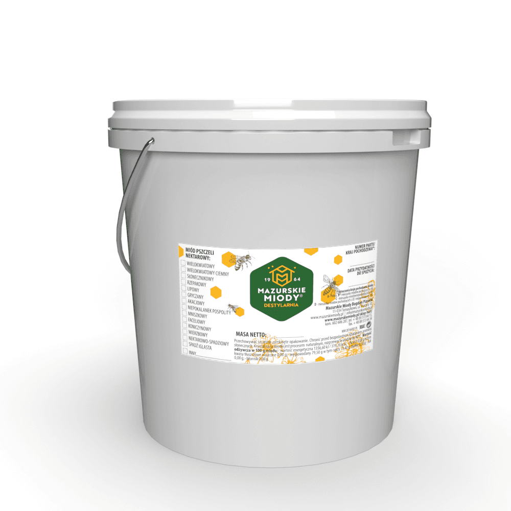 Pyłek pszczeli (hurtownia – słoiki, wiadra, beczki) Wiadro 20 kg