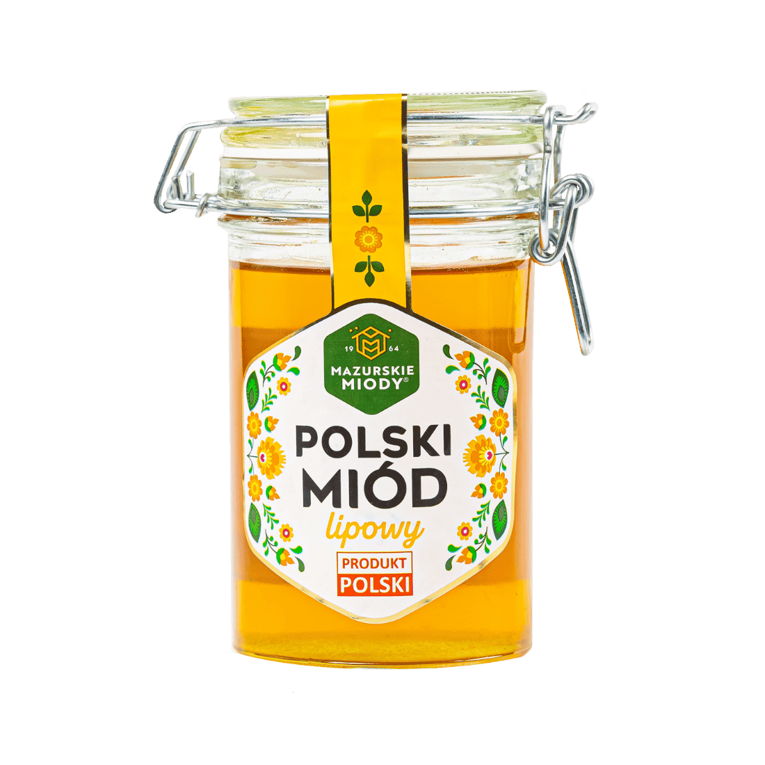 Miód Polski Lipowy - Mazurskie Miody - 550 g