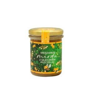 MIX Miodowy z mleczkiem pszczelim - 240 g